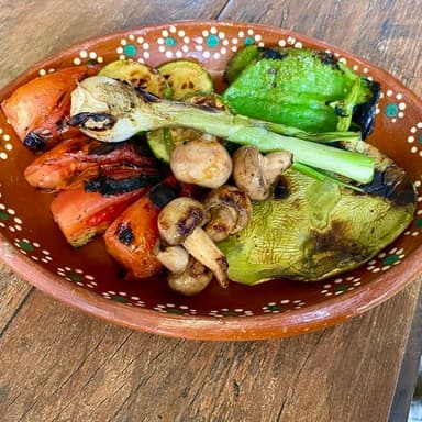 Brochetas de Verduras Asadas