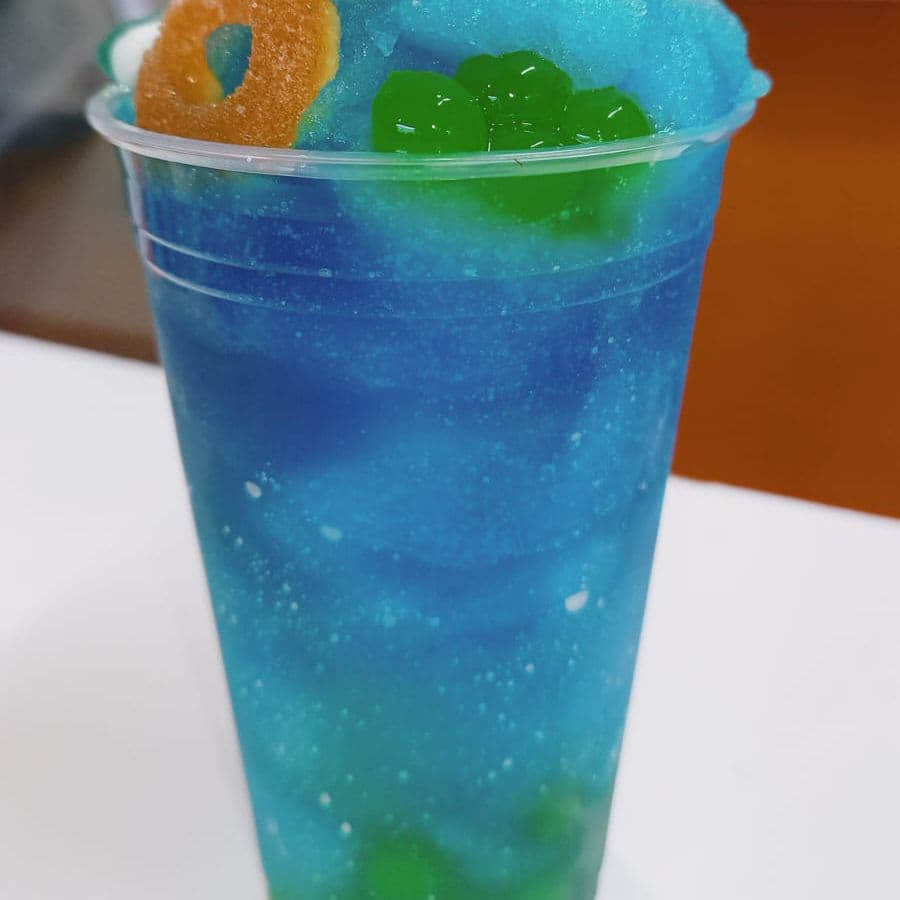 FRAPPÉ  MORA AZUL
