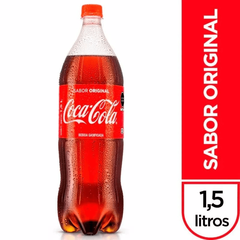 Gaseosa Cocacola 1.5L