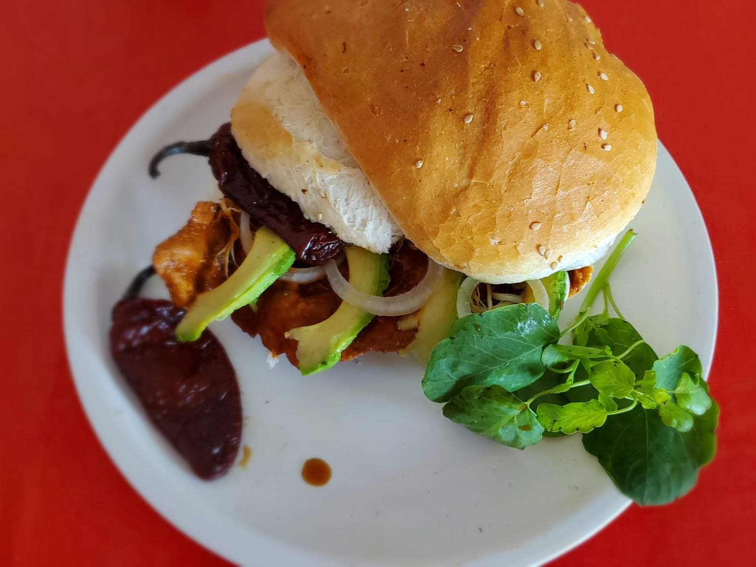 Cemita de pata