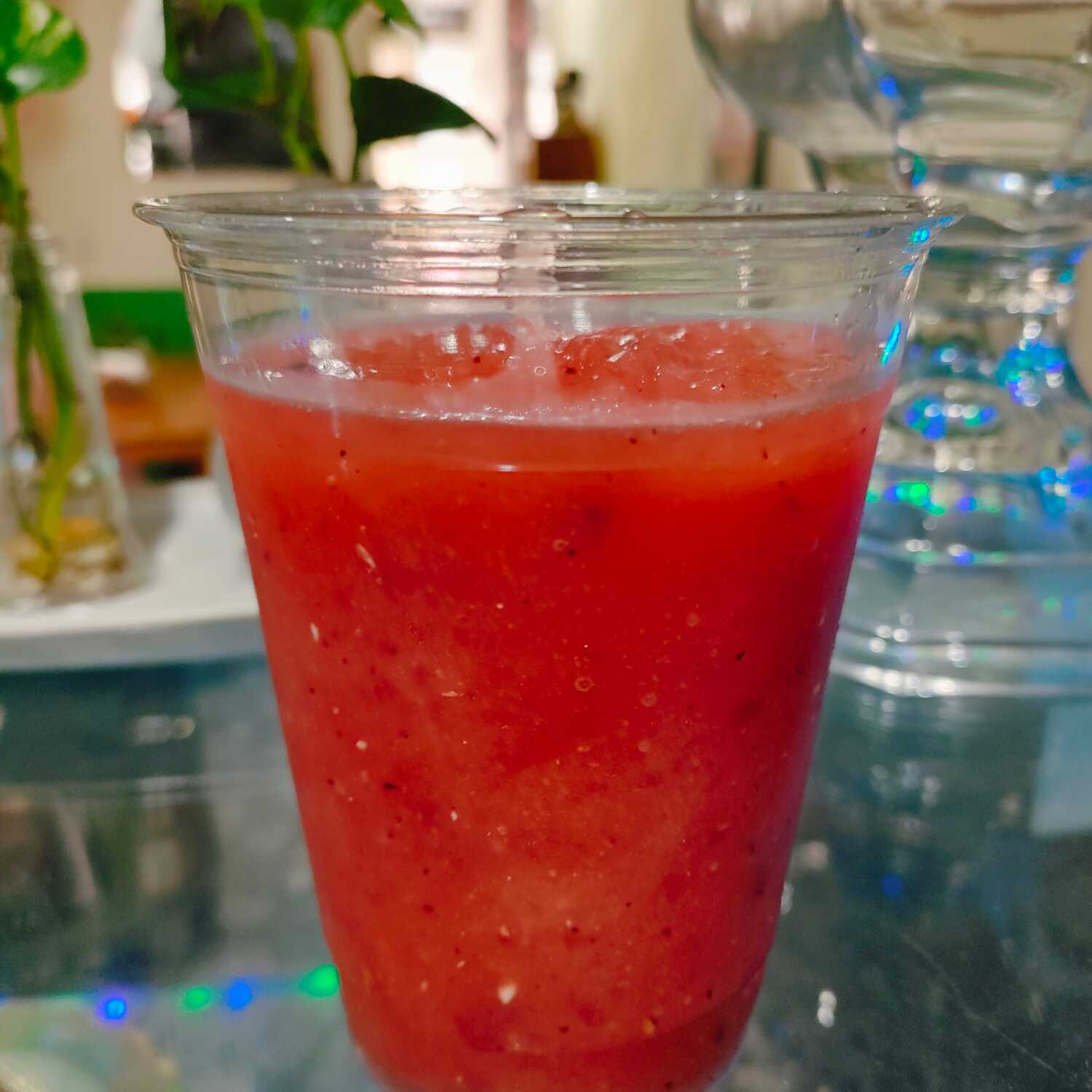 Frappé de Sandia Hierbabuena