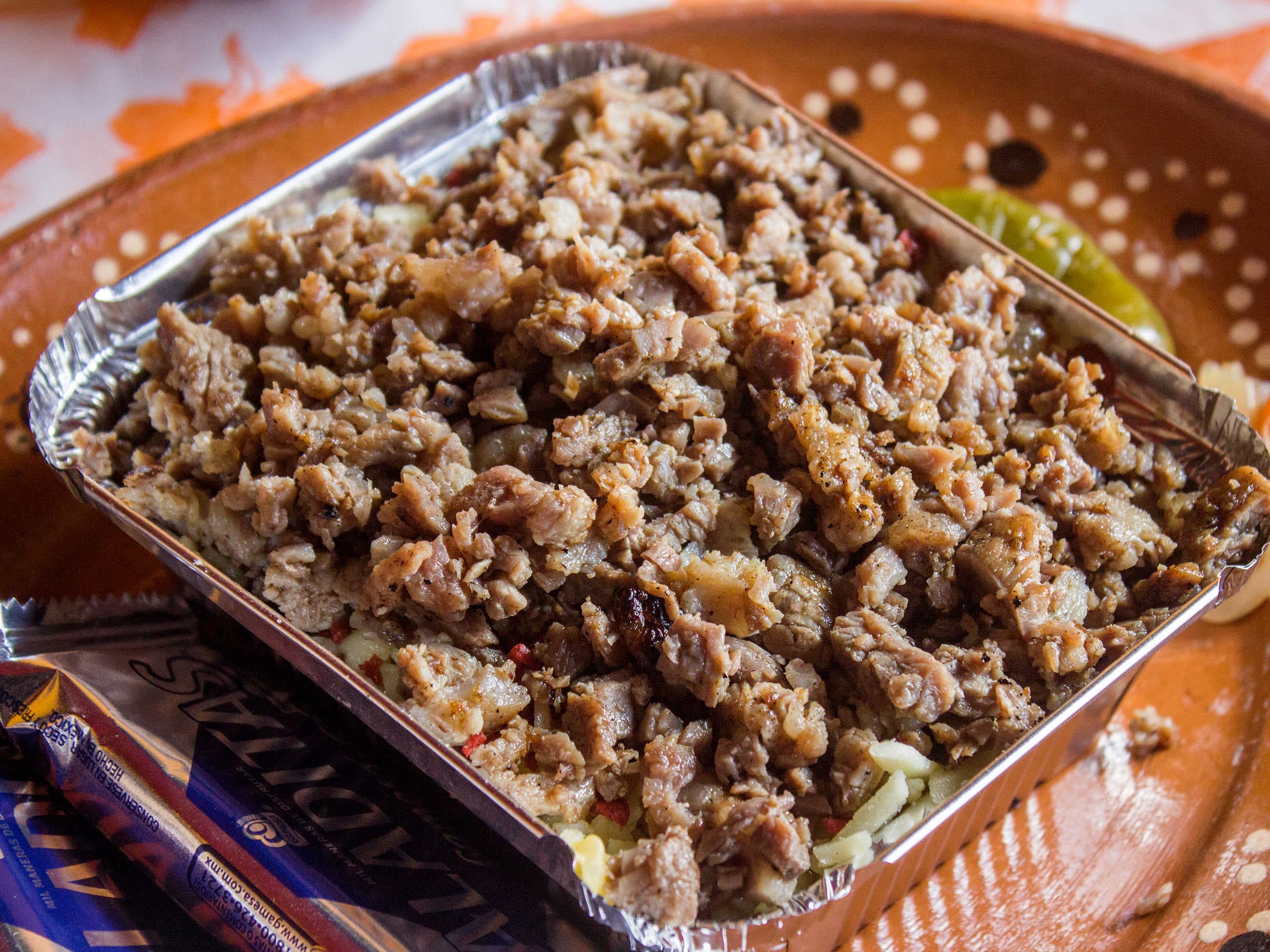 Papa con Carne