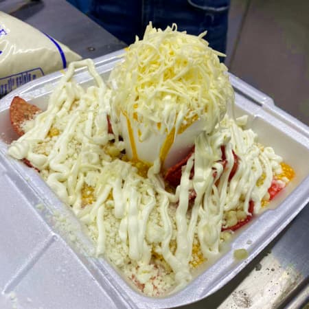 Elote Chorreado
