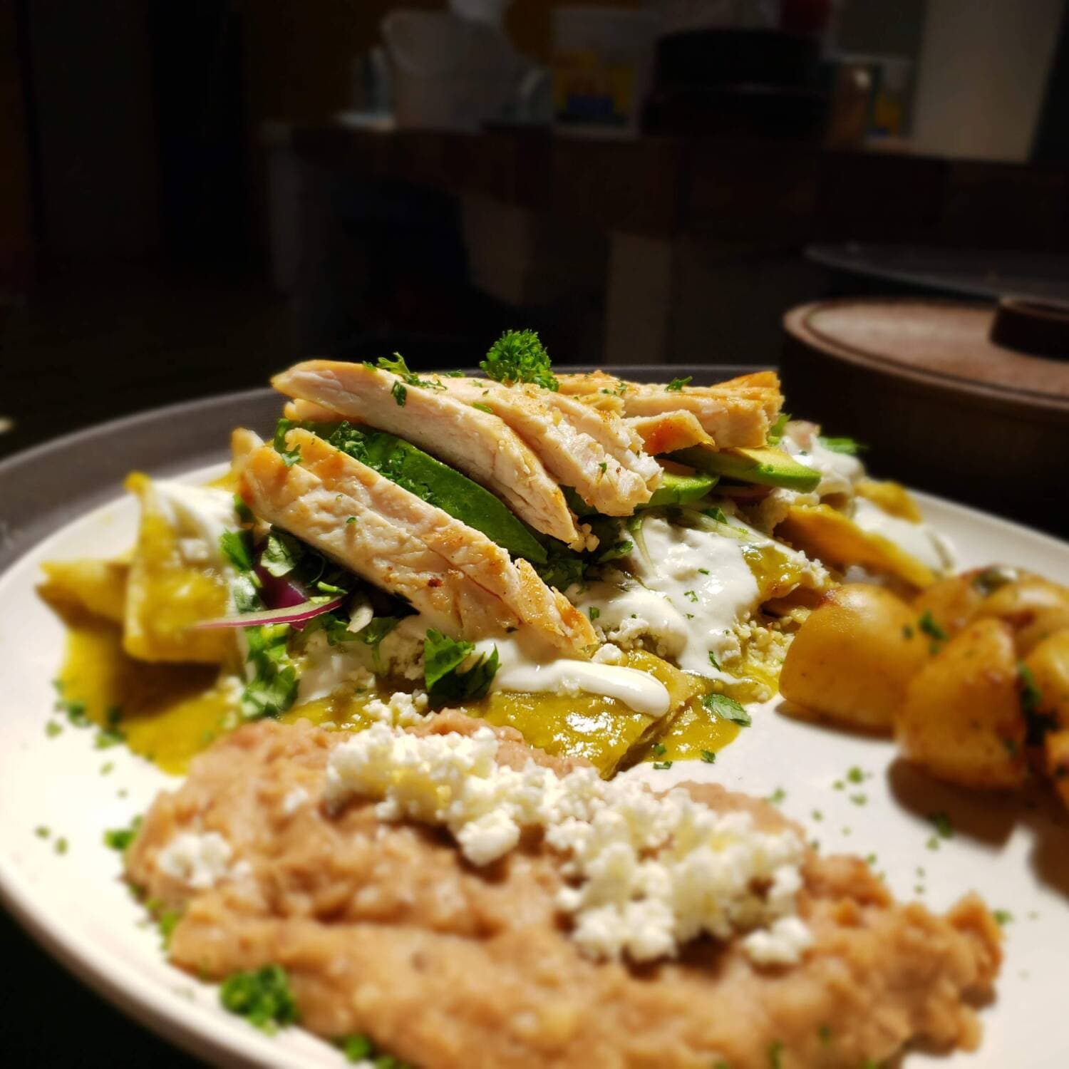 Chilaquiles de la Plaza
