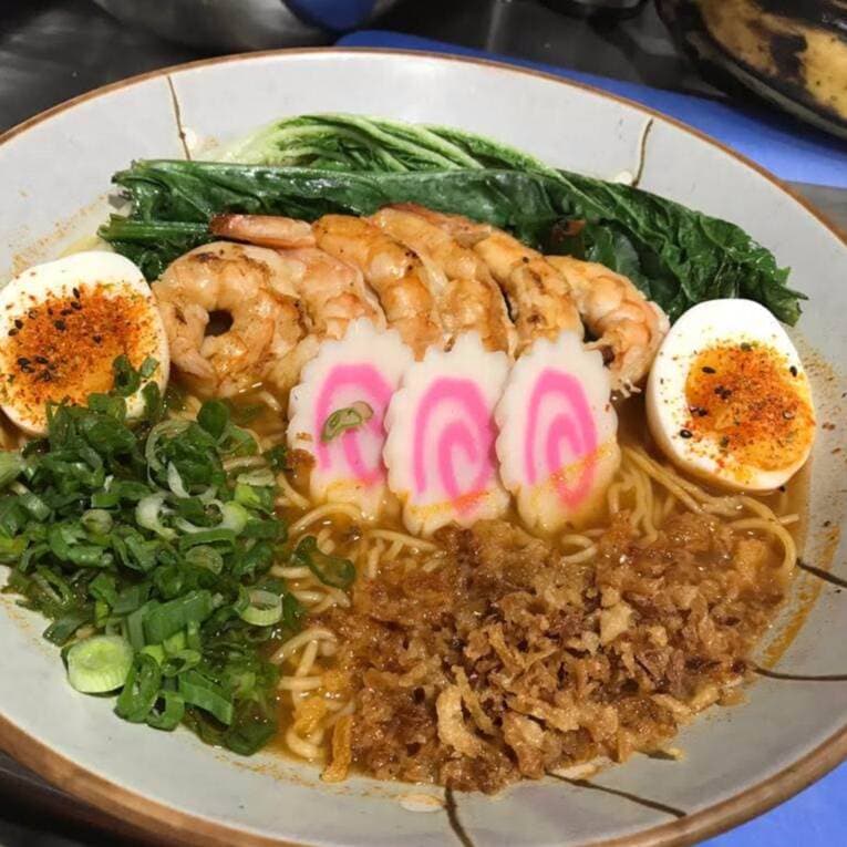 Ramen de Camarón