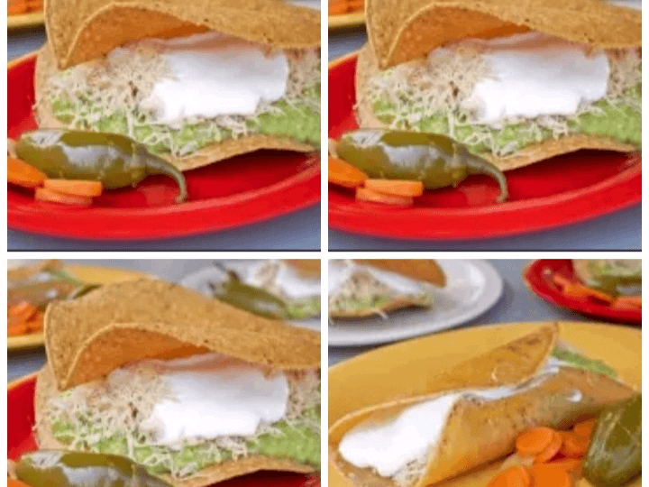 3 TOSTADAS Y 1 TACO ESP