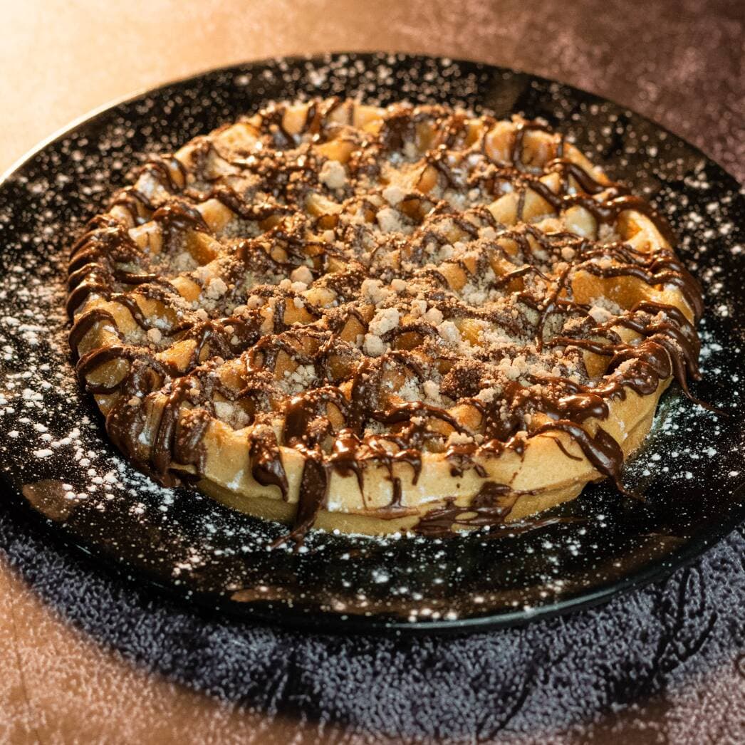 Waffle Nutella Mazapan