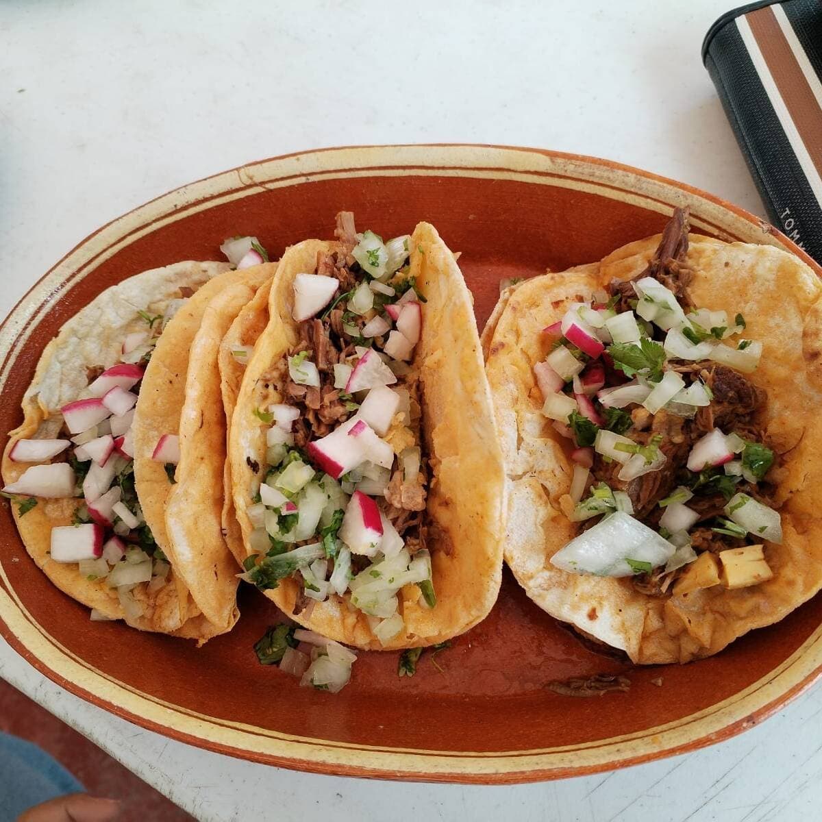 Orden de Tacos con Birria