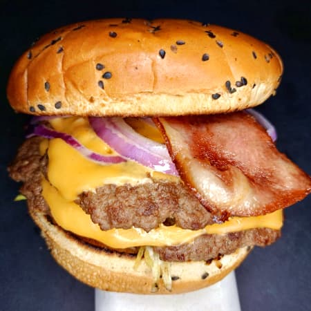 Burger Doble Carne+ Tocineta