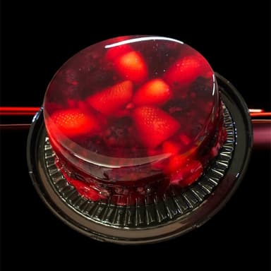 Gelatina Individual de Frutos Rojos 🍓🫐🍒