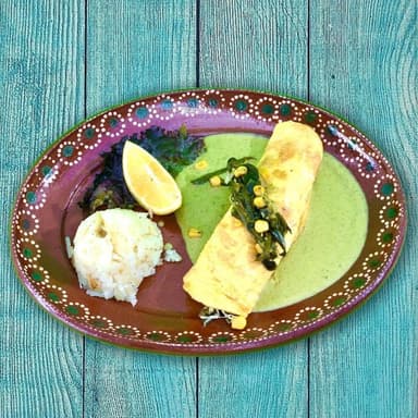 Omelette Poblano