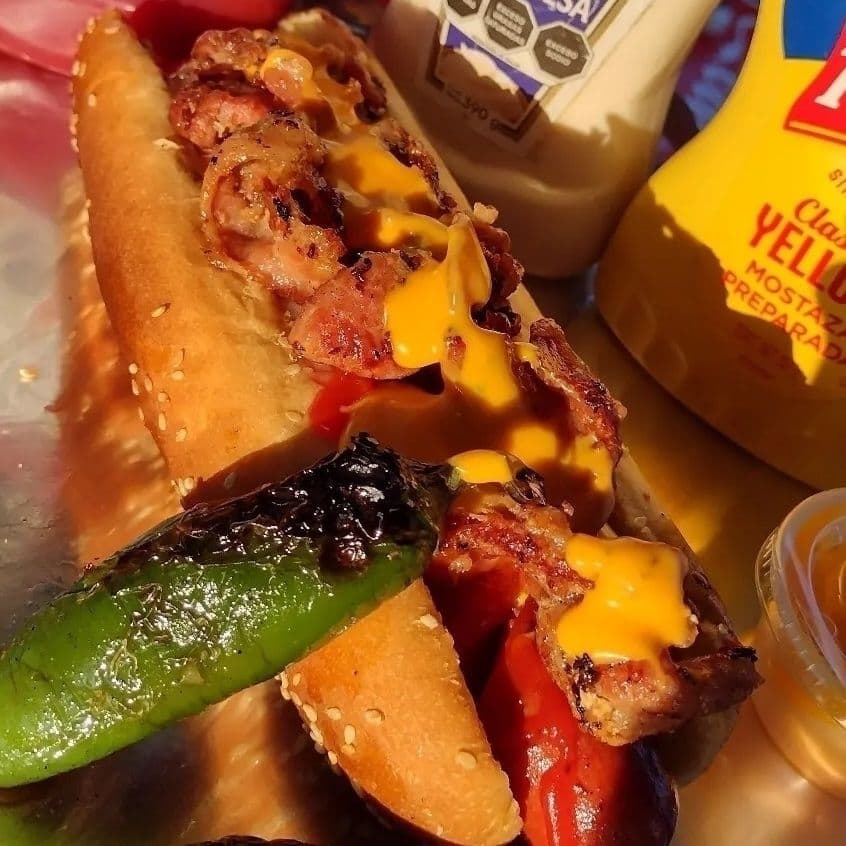 Combo Hot-dog con Tocino + Papas