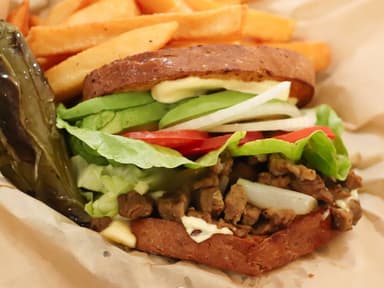 Sándwich de Arrachera.