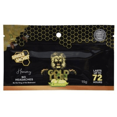 Gold Lion Lemon Honey Single Pack (VARIA SABOR)
