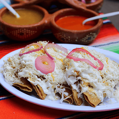 Tacos Dorados de Papa