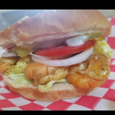 Hamburguesa de Camaron
