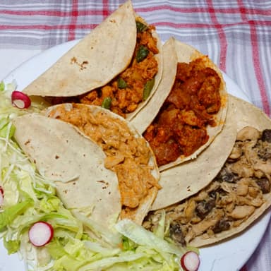 10 Tacos Sencillos a Elegir.