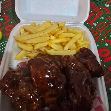 Boneless con Papas