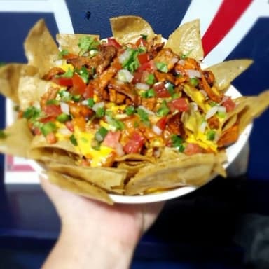 NACHOS TEXANOS AL PASTOR