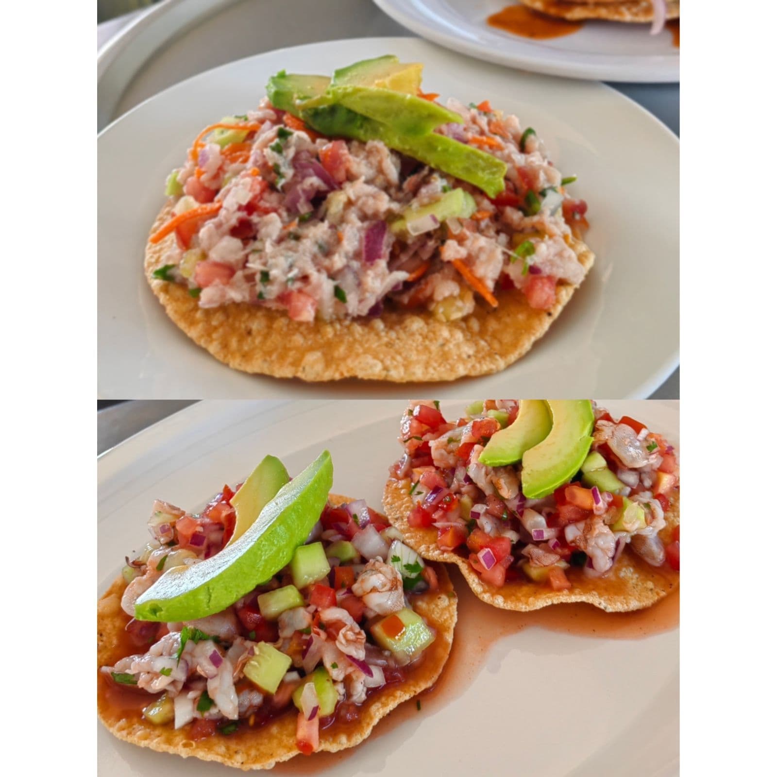 Combo Ceviche Tradicional y Ceviche de Camaron