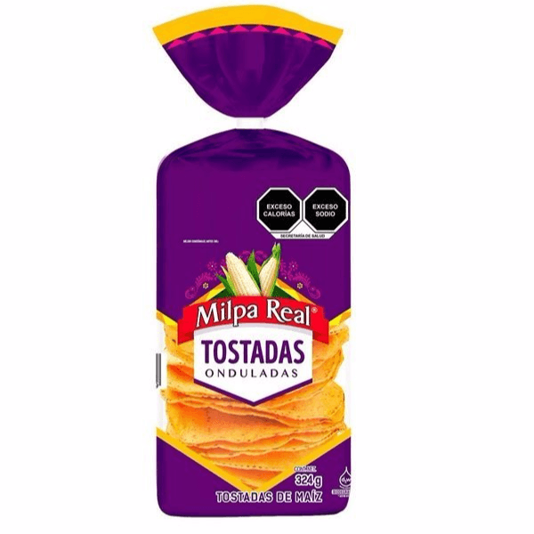 Tostada Milpa Real 324g