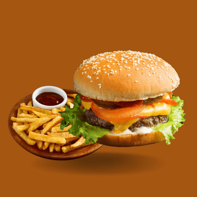 Hamburguesa y Papas