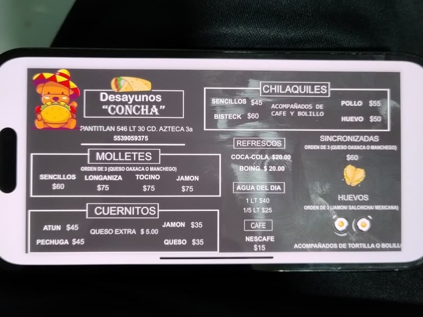 Desayunos Concha