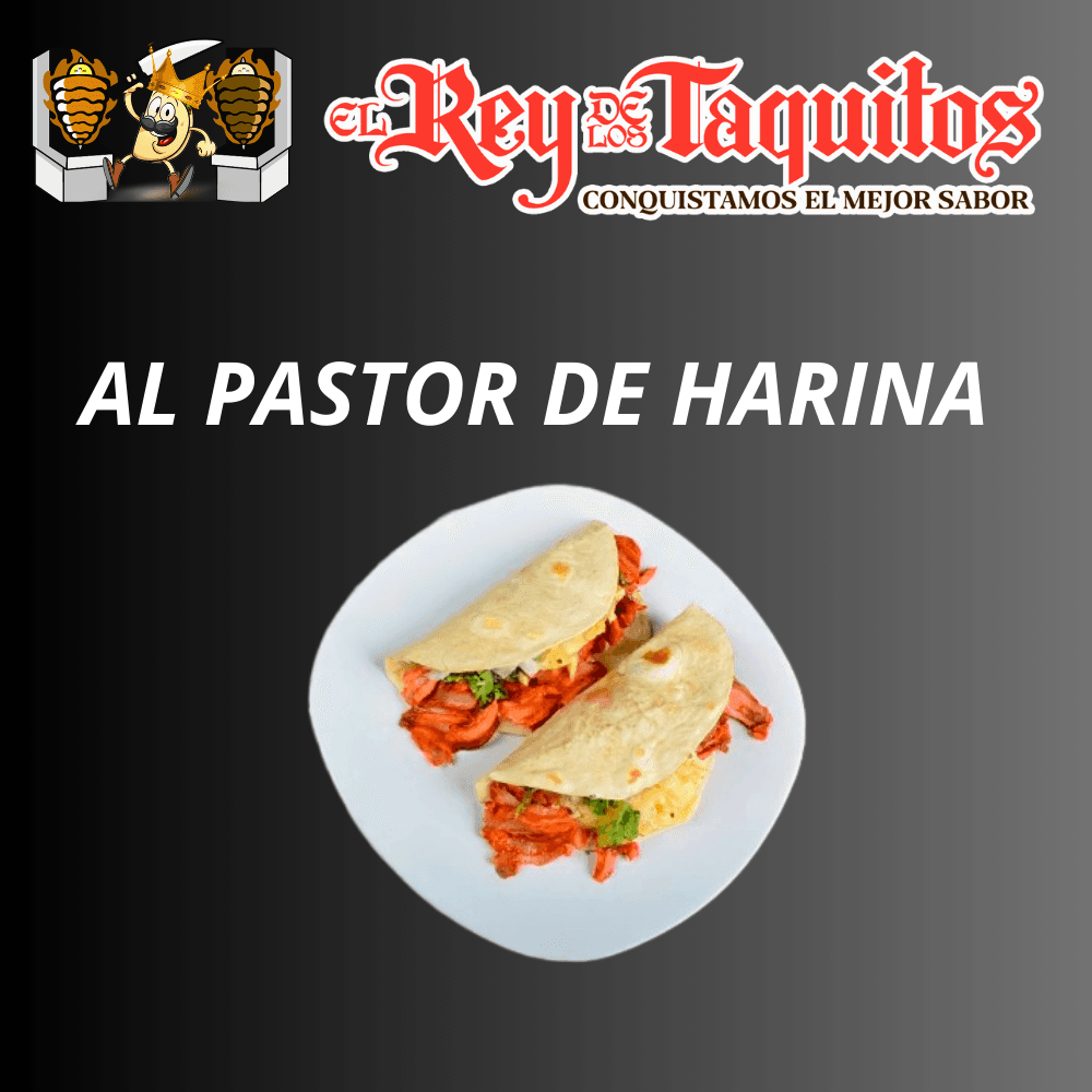 1 Taco Al Pastor de Harina