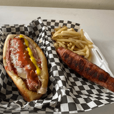 Hot Dog Jumbo con Papas