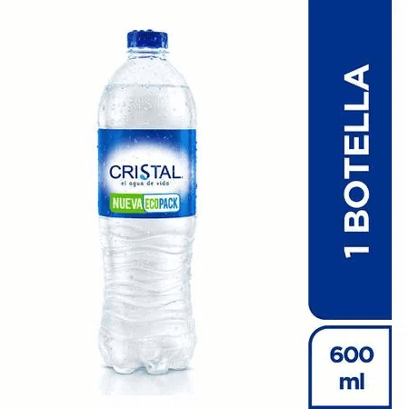 Agua Cristal de 600 ml