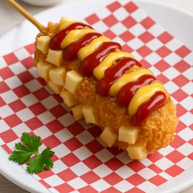 Banderilla Coreana Con Papa