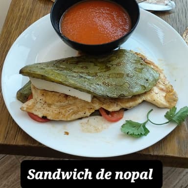 Sandwich de Nopal