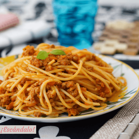 Spaguetti a la boloseña