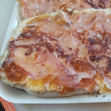 Molletes de jamón