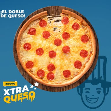 Pizza XtraQueso (1 Ing)