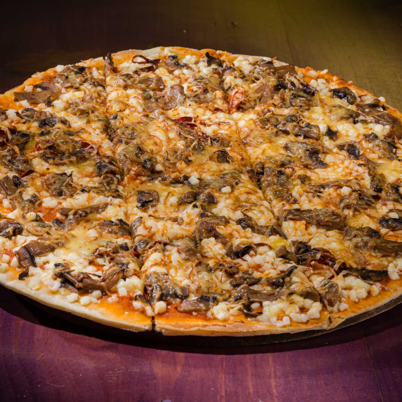 Pizza de Champiñones