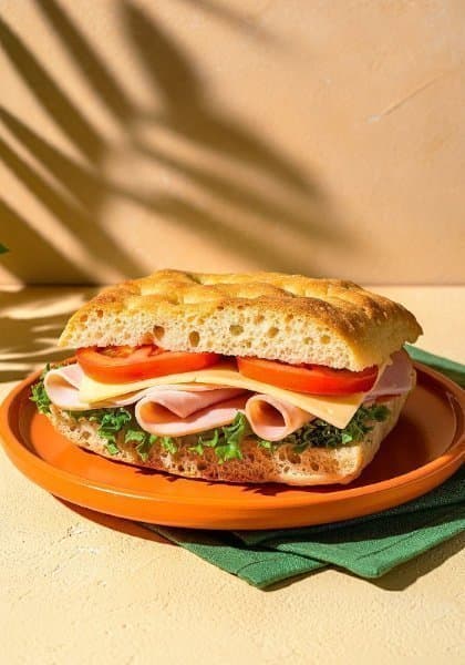 Focaccia Jamón - ¡New!