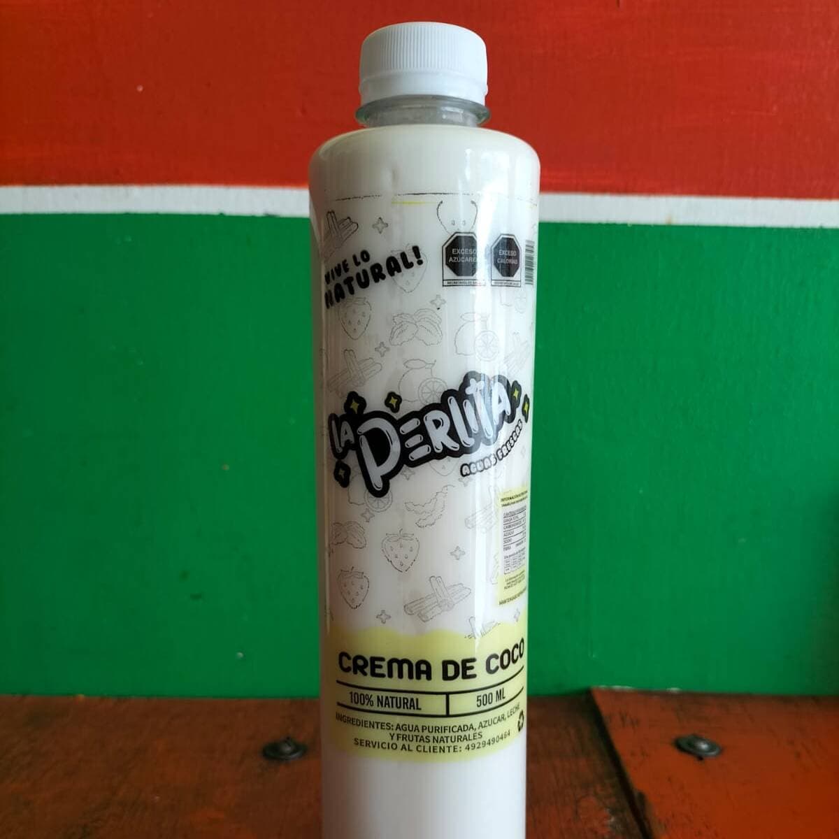 Agua Fresca La Perlita CREMA DE COCO