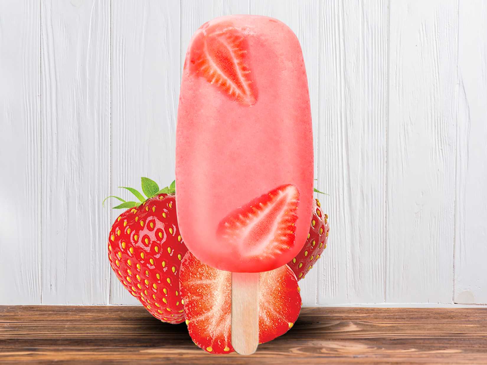 Paleta de Fresa