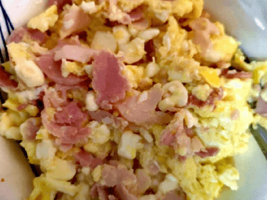 Huevos con Jamon