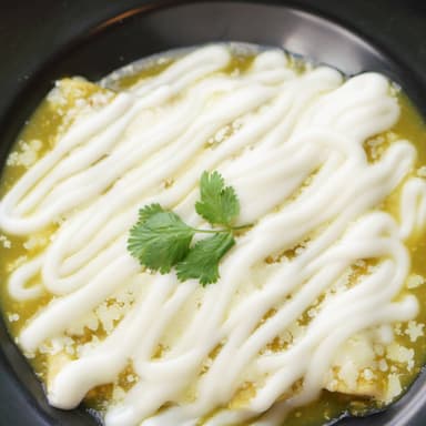 ENCHILADAS SUIZAS DE LA ABUELA EN SALSA VERDE