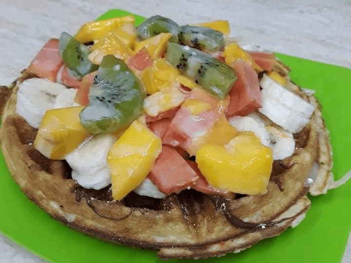Waffle de Fruta