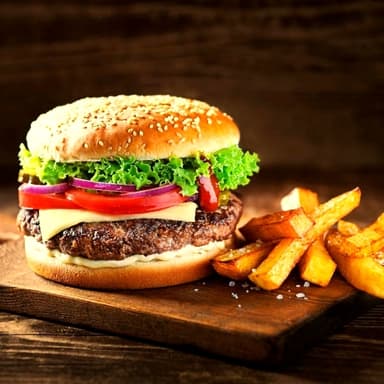 Hamburguesa de Arrachera