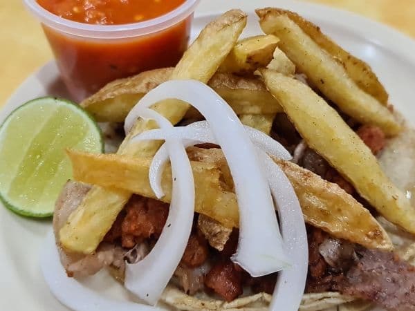 Taco de Chorizo