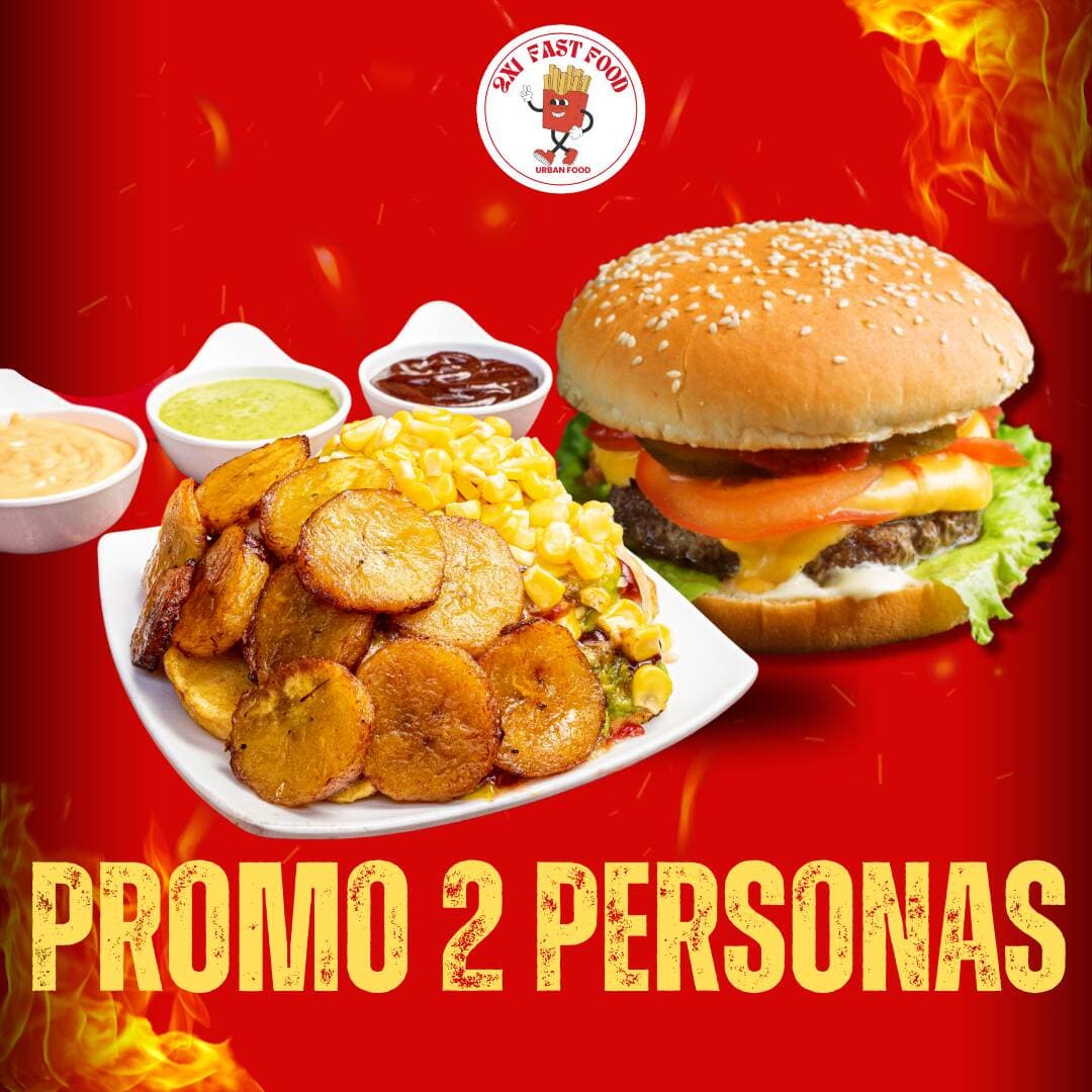 PROMO 2 PERS. (SALCHIMADURO P  + BURGER)