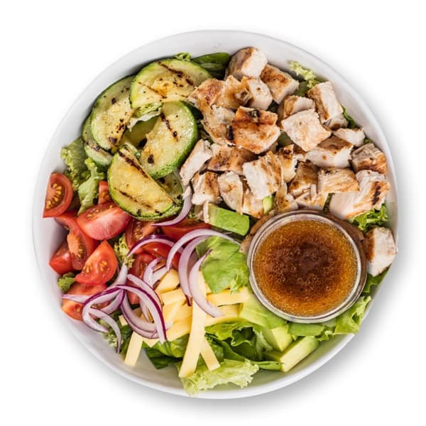 CHICKEN & VEGGIE GRILLED COMBO