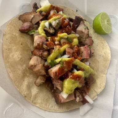 Taco de Maciza Maiz
