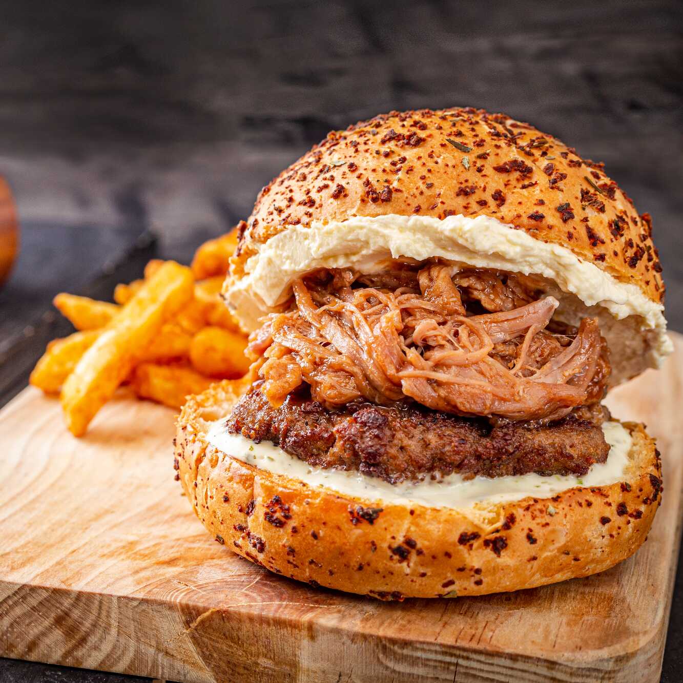 COMBO FEDERAL PULLED PORK + PAPAS