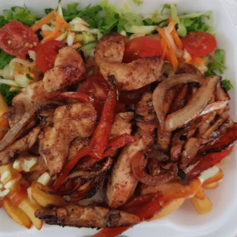 Fajitas de Pollo
