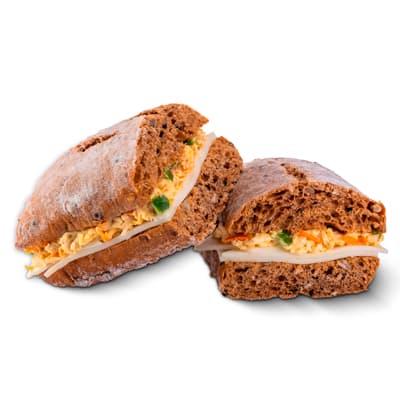 Sándwich Pollo y Yogurt